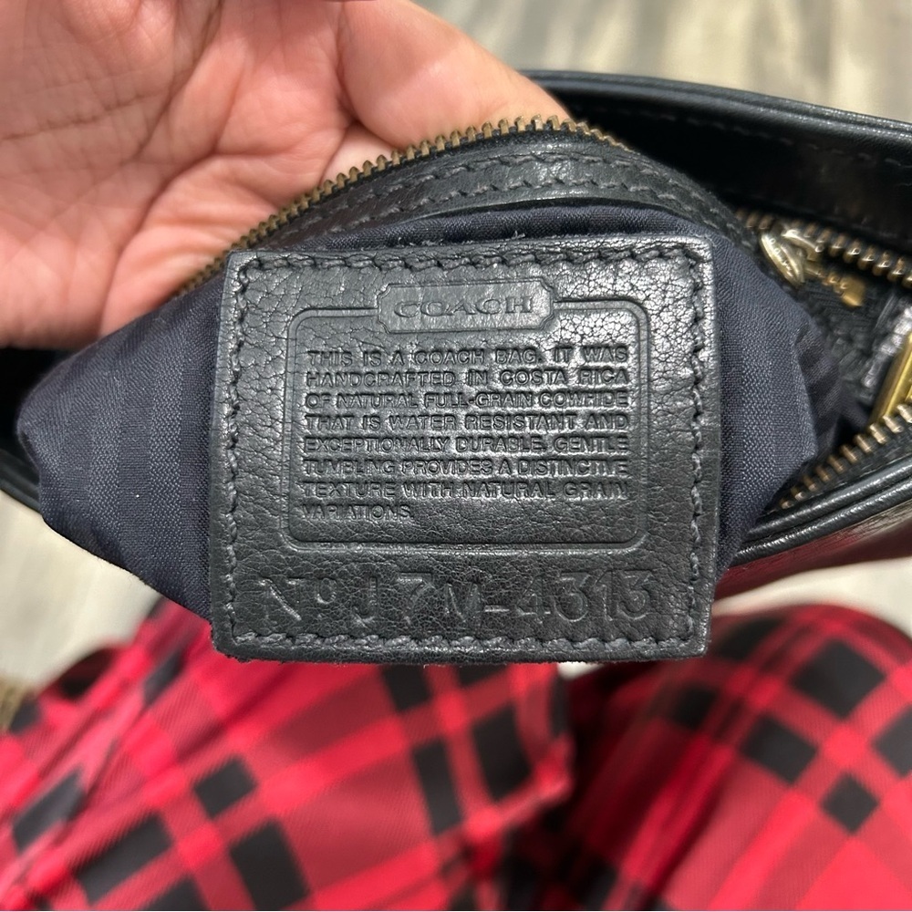 COACH - Vintage Sonoma Pebble Grain Leather Crossbody - Picture 5 of 9